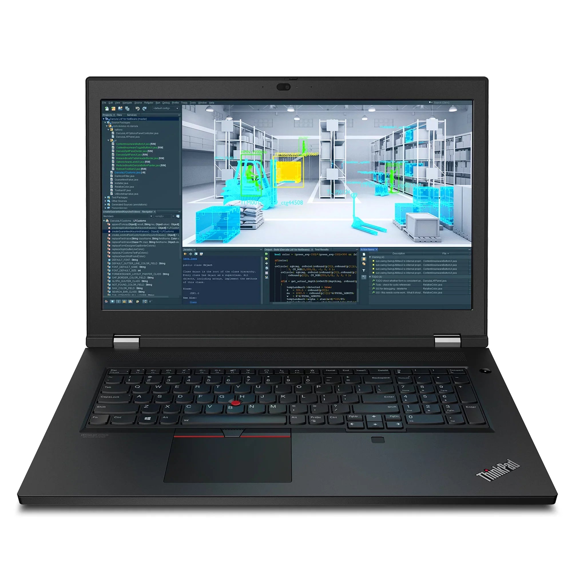 ThinkPad P17 Laptop, 17.3" FHD IPS 300 nits, i7-10750H, Quadro, 32GB, 1TB