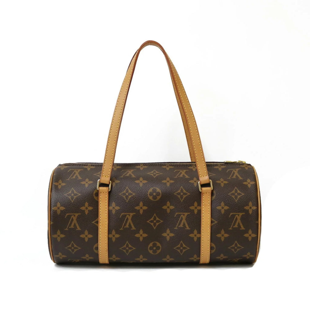 Pre-Owned LOUIS VUITTON Shoulder Bag Monogram Papillon 30 M51385 Brown Women's Canvas (Good)