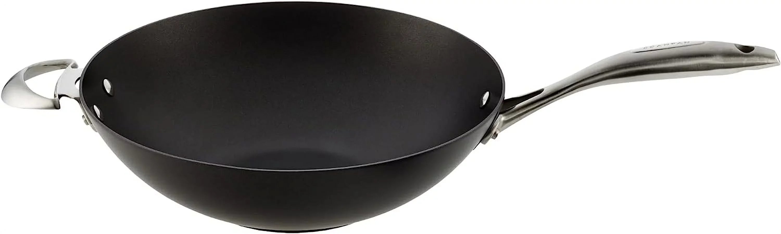 ScanPan PRO IQ Ebony Cast Aluminum 12.5 Inch Wok