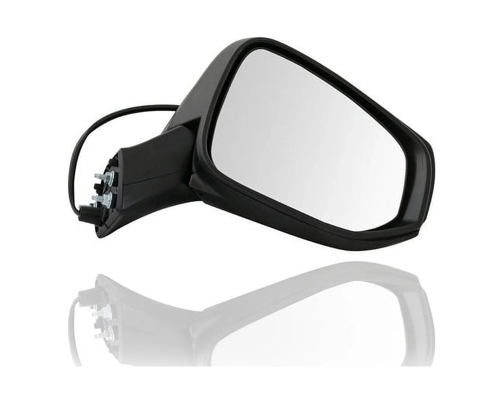 Door Mirror - Compatible/Replacement for '19-21 RAV4/Hybrid LE/North American Built - Non-Heated, Without Signal & Puddle Lamp & Blind Spot & Camera - Textured - Pair Set 879100R261, 879400R261