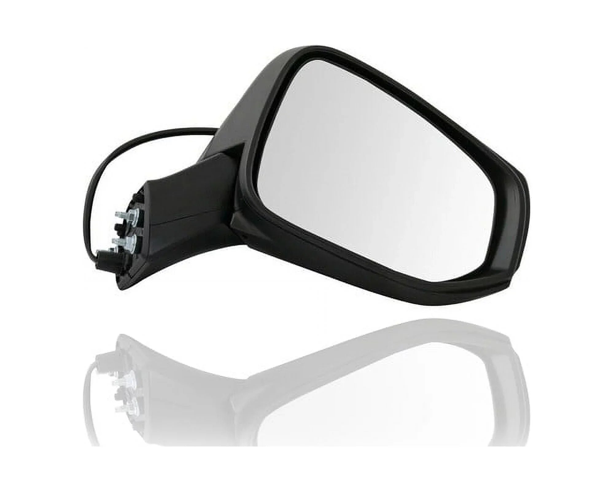Door Mirror - Compatible/Replacement for '19-21 RAV4/Hybrid LE/North American Built - Non-Heated, Without Signal & Puddle Lamp & Blind Spot & Camera - Textured - Pair Set 879100R261, 879400R261
