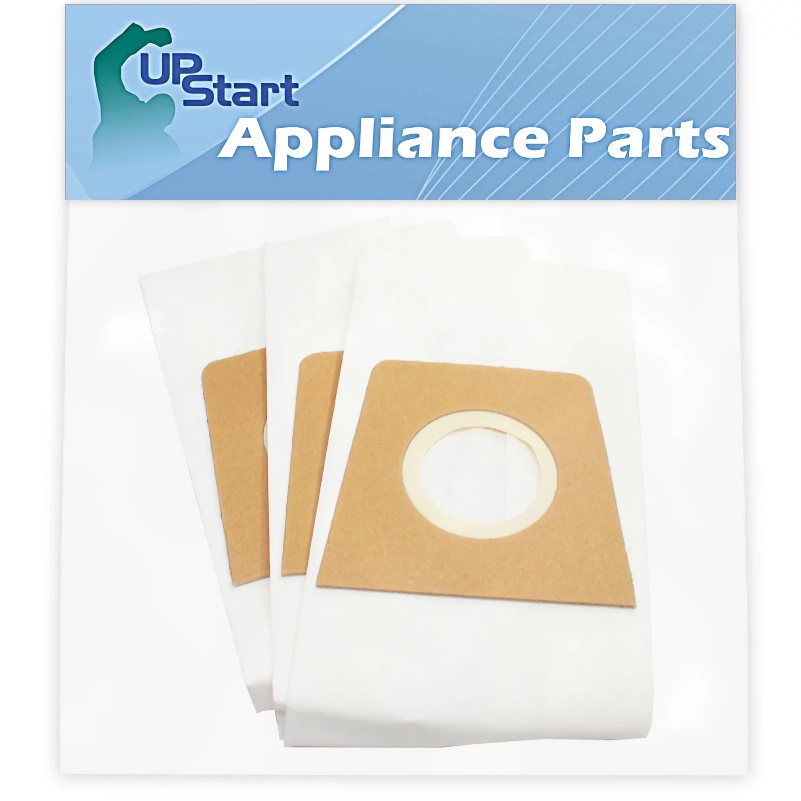 27 Replacement for Dirt Devil Featherlite Bagged Upright Ebony M085570 Vacuum Bags - Compatible with Dirt Devil 3920047001, 3920048001, Type U Vacuum Bags (9 Pack - 3 Vacuum Bags per Pack)