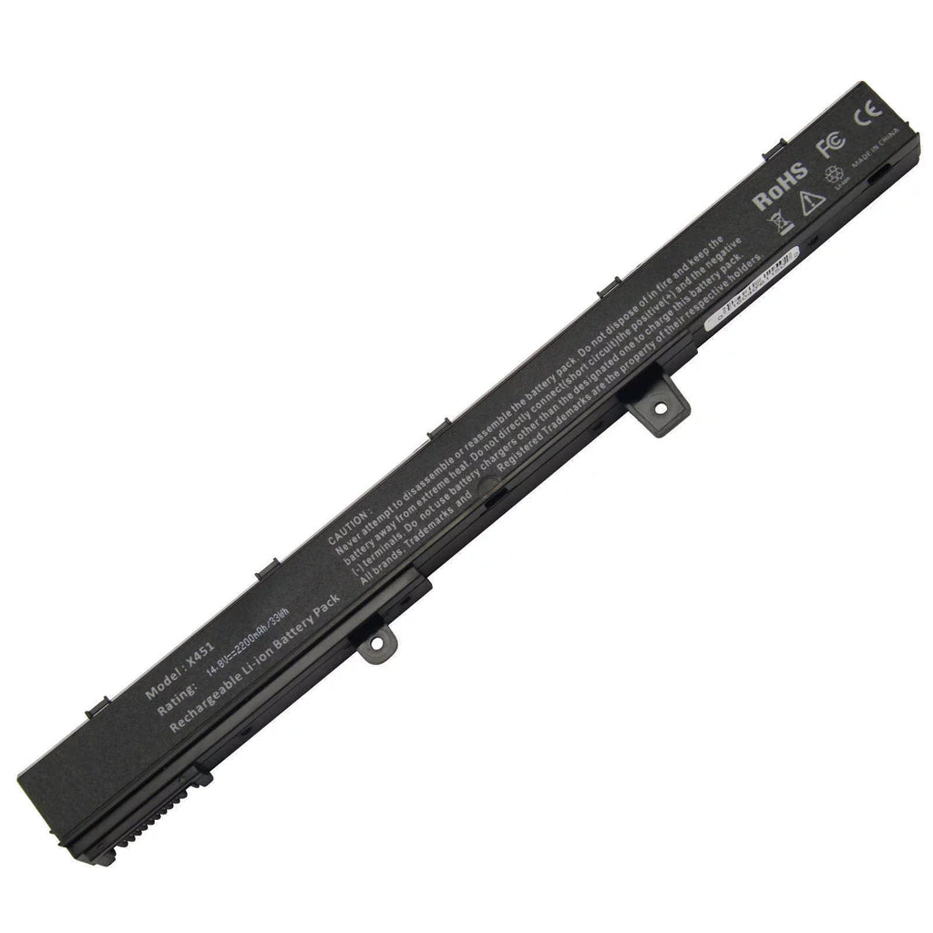 Battery For X451 X551 X551M X451C X451CA X551C X551CA A41N1308 A31N1319 PC