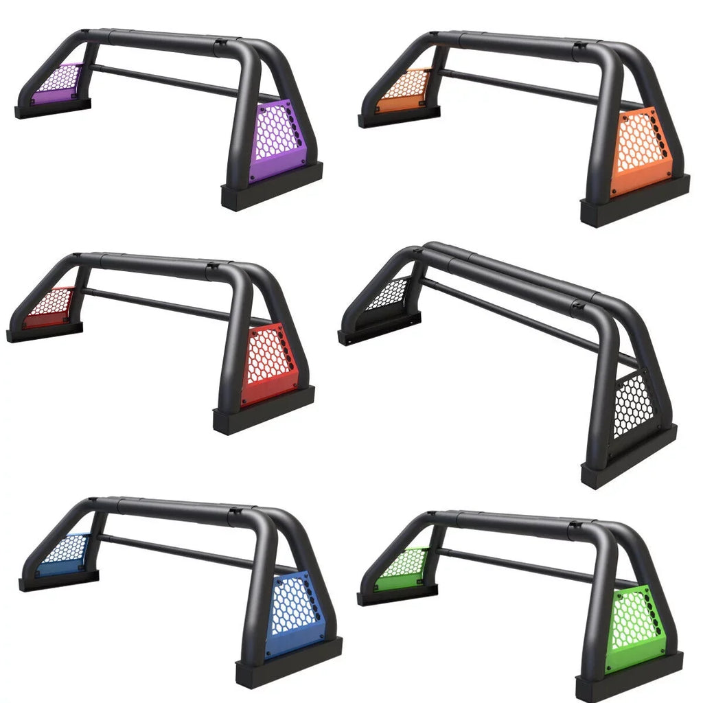 Adjustable Truck Roll Sport Bar Chase Rack Bed Bar For 2000-2021 Tundra