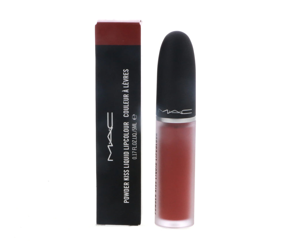 MAC Powder Kiss Liquid Lipcolor by MAC, .17 oz Lipstick - 989 Mull It Over