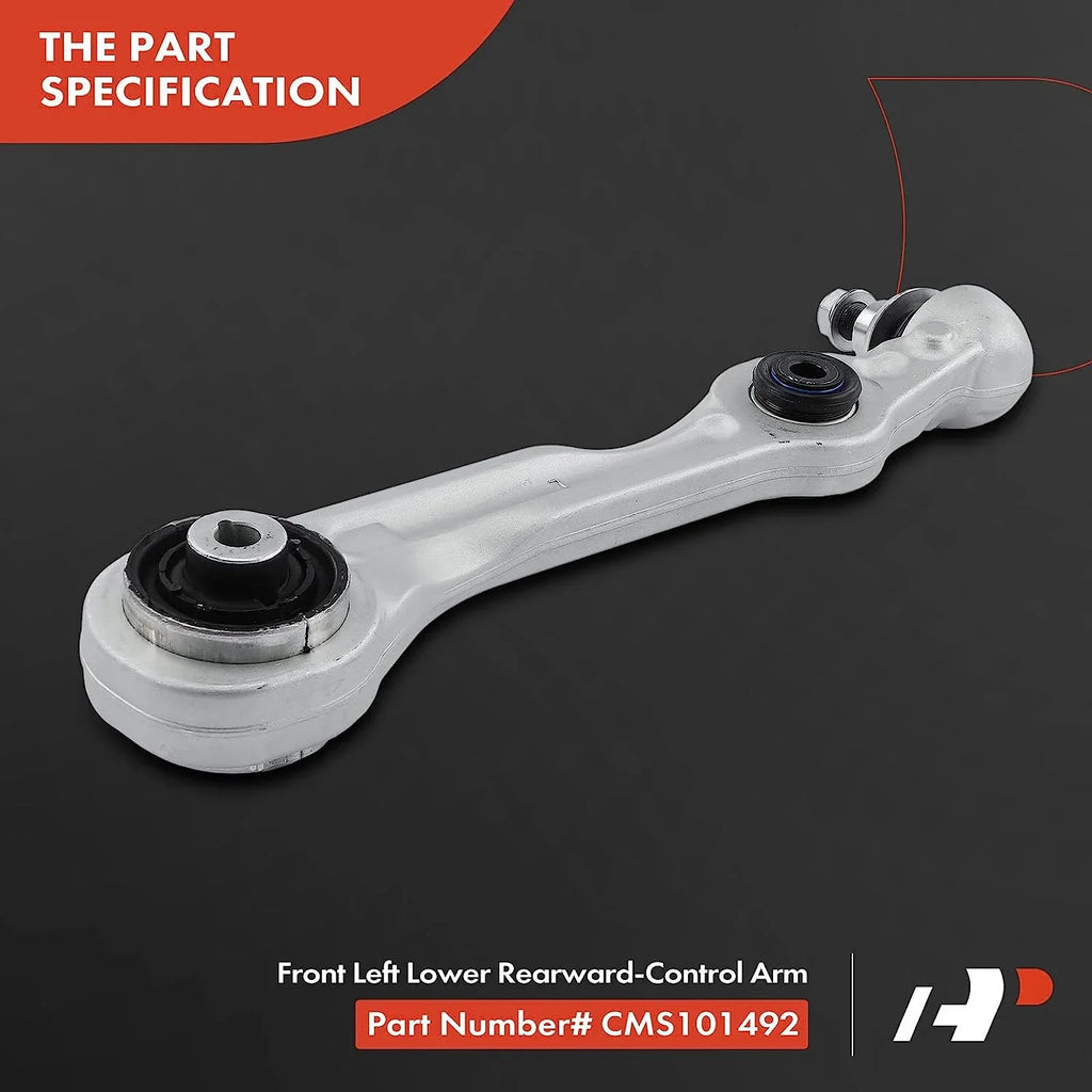 A-Premium Front Left Rearward Lower Control Arm, with Ball Joint & Bushing, Compatible with Mercedes-Benz S450 2018-2019, S550 2014-2017, S550e 2015-2017, S560 2018-2019, S63 AMG 2015-2017