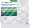 Filterbuy 10x16x4 MERV 13 Pleated HVAC AC Furnace Air Filters (2-Pack)