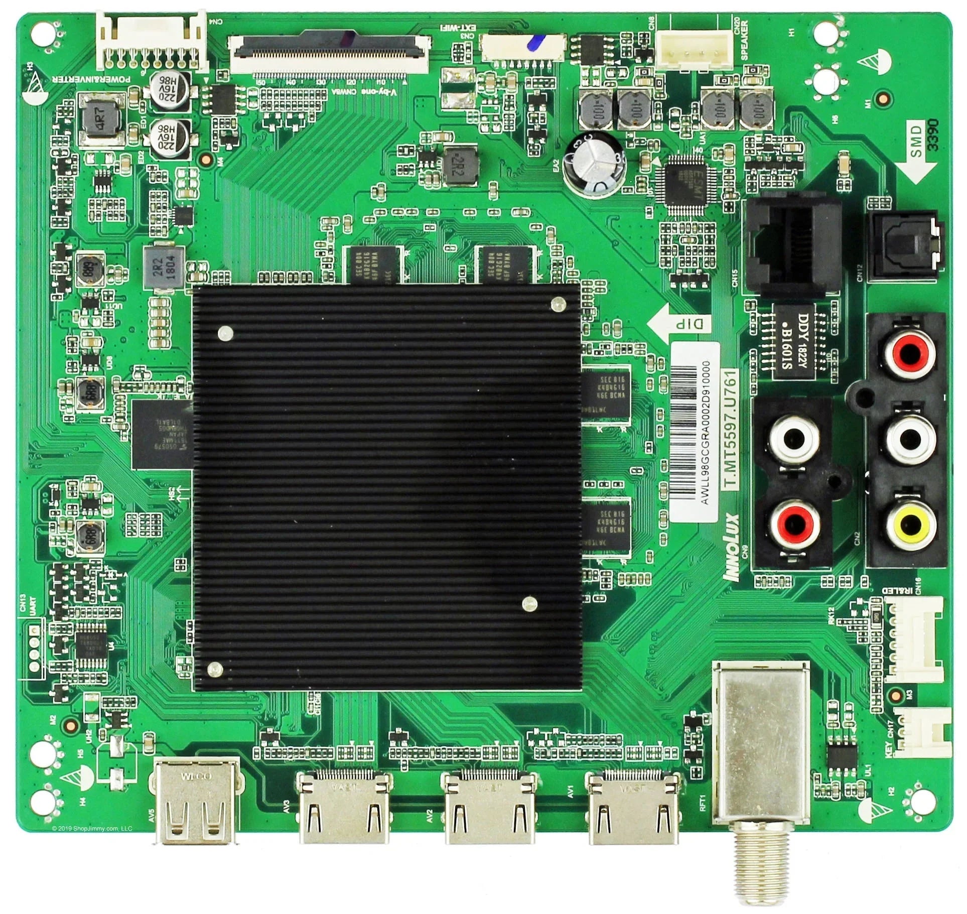 Vizio Main Board for D50F-G9 (LINIXUAU/LINIXUAV Serial)