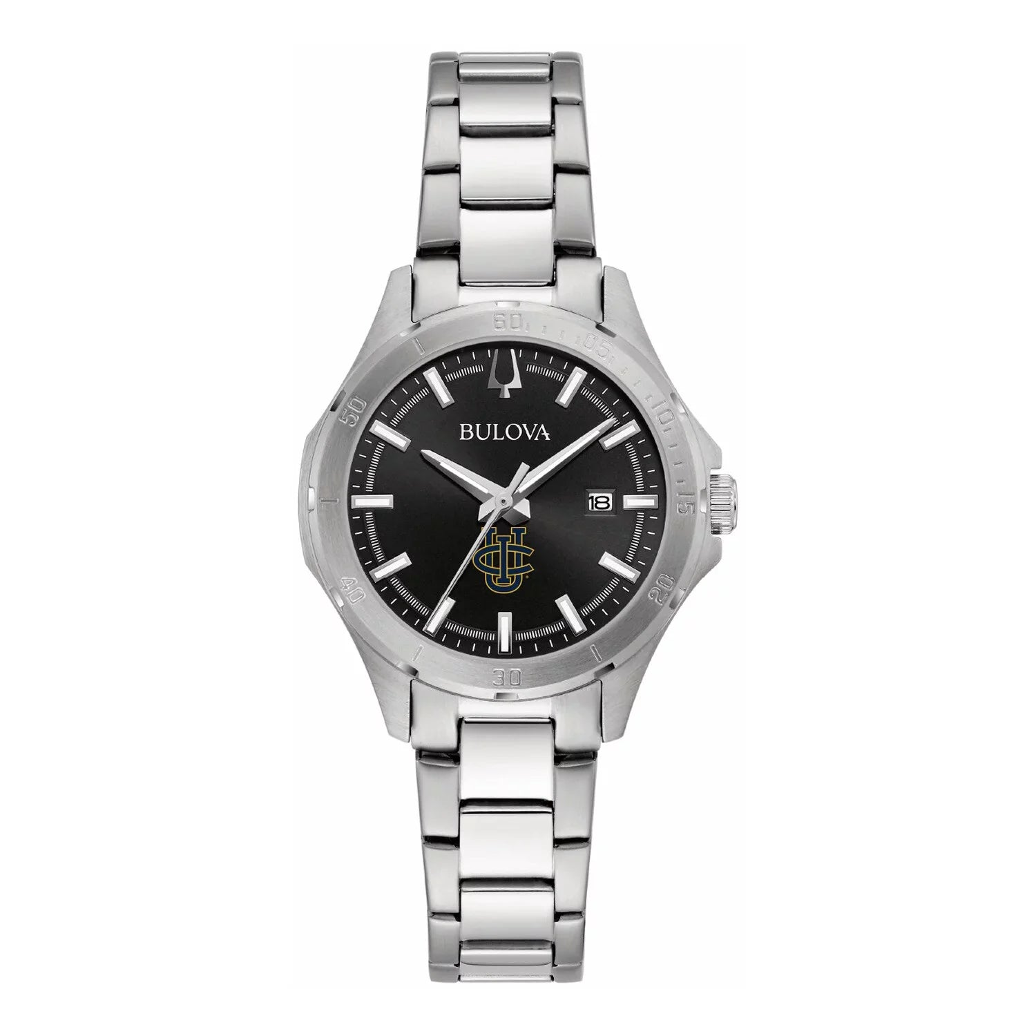 Women's Bulova Ebony UC Irvine Anteaters Stainless Steel Sport Classic Watch