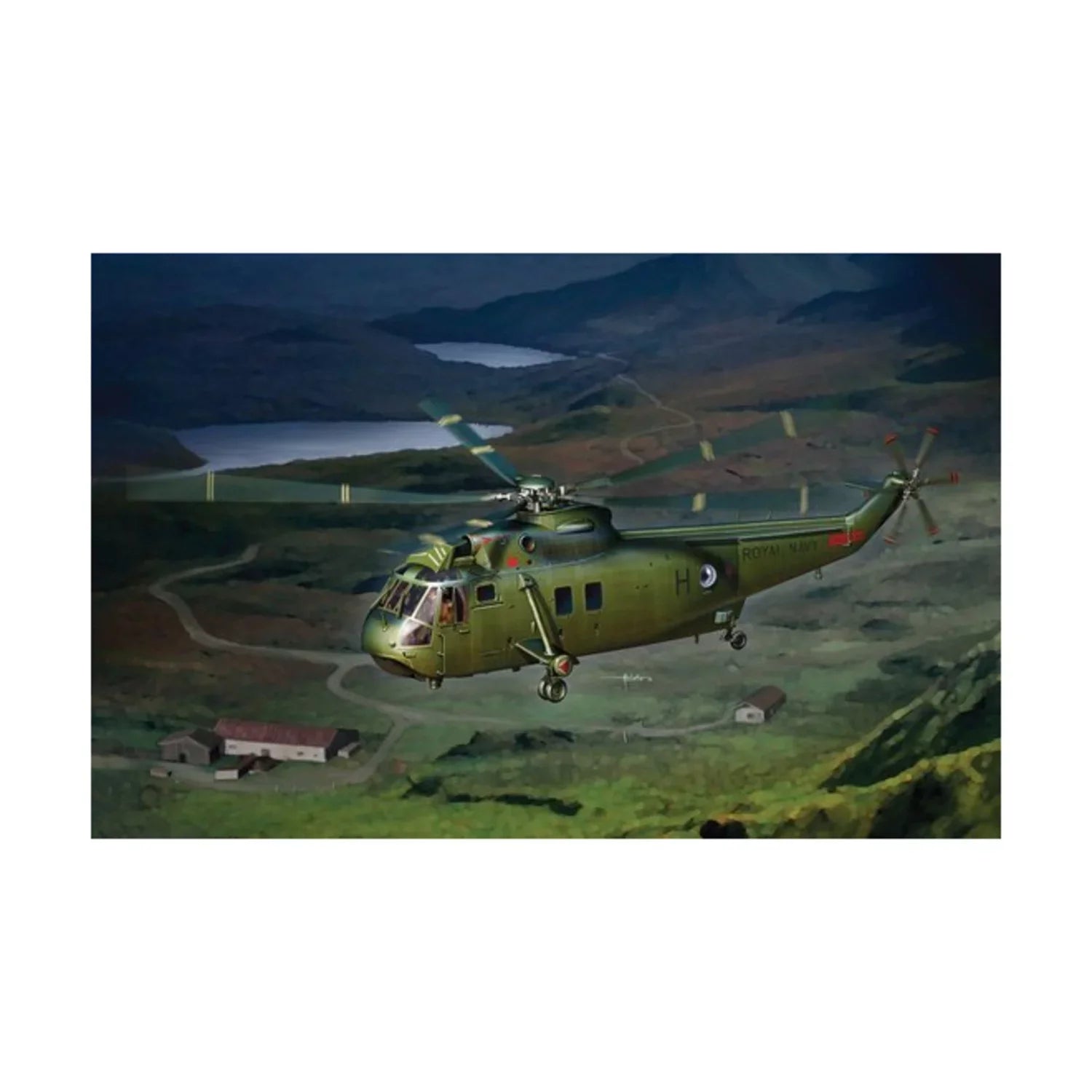 Westland WS-61 Sea King HC.4 - Falklands War New