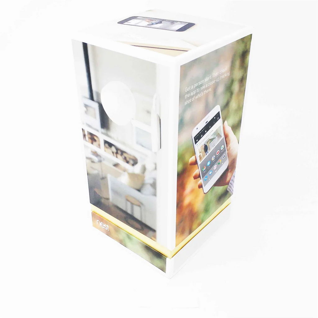 Open Box Nest NC3100US Cam IQ Indoor Wi-Fi Security Camera - White