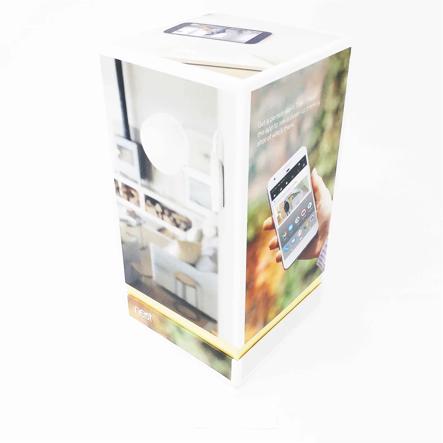 Open Box Nest NC3100US Cam IQ Indoor Wi-Fi Security Camera - White