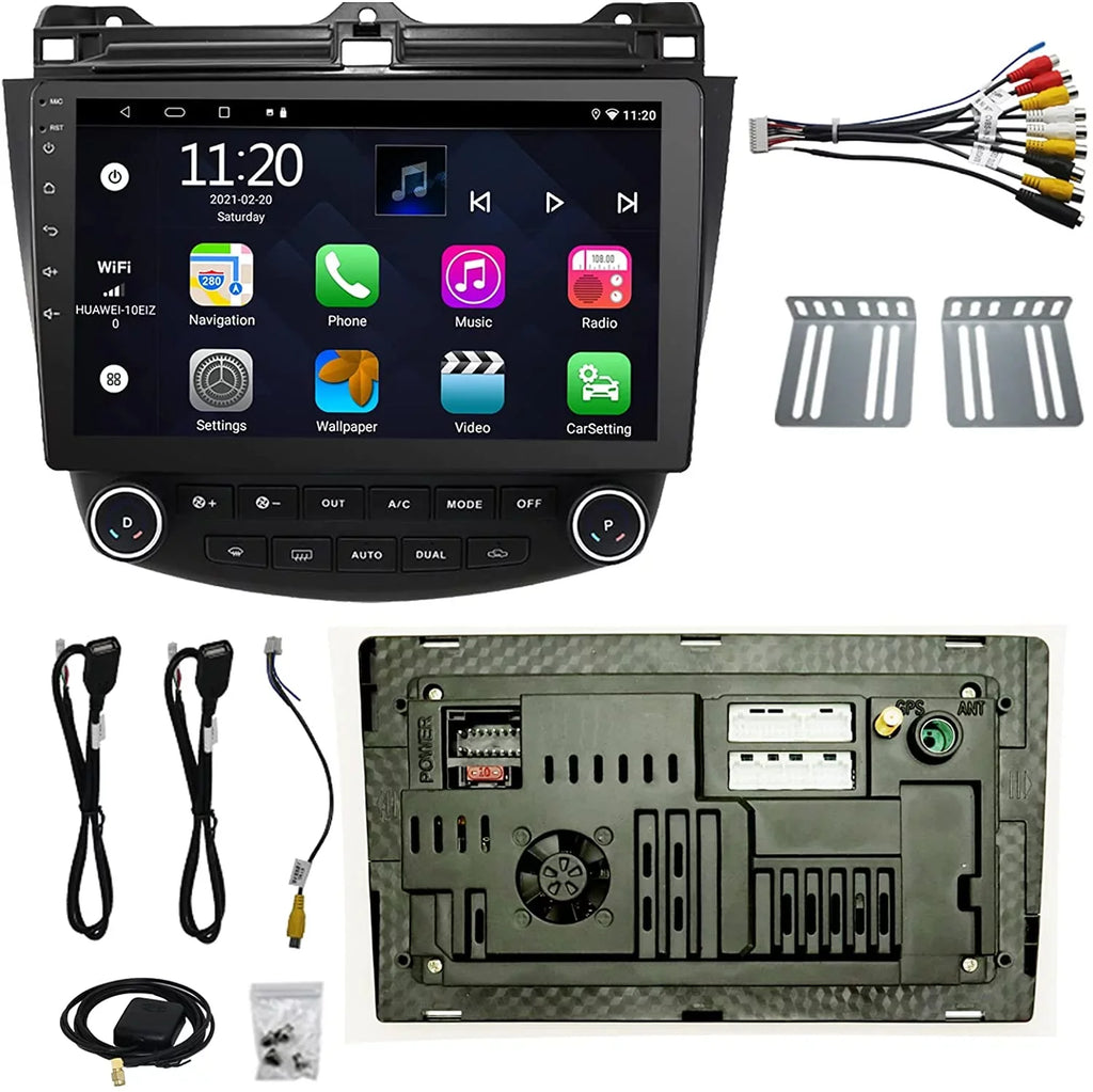 Binize Car Stereo Featuring CarPlay&Android Auto 10 Inch Android10 for Honda Accord 7th 2003 2004 2005 2006 2007