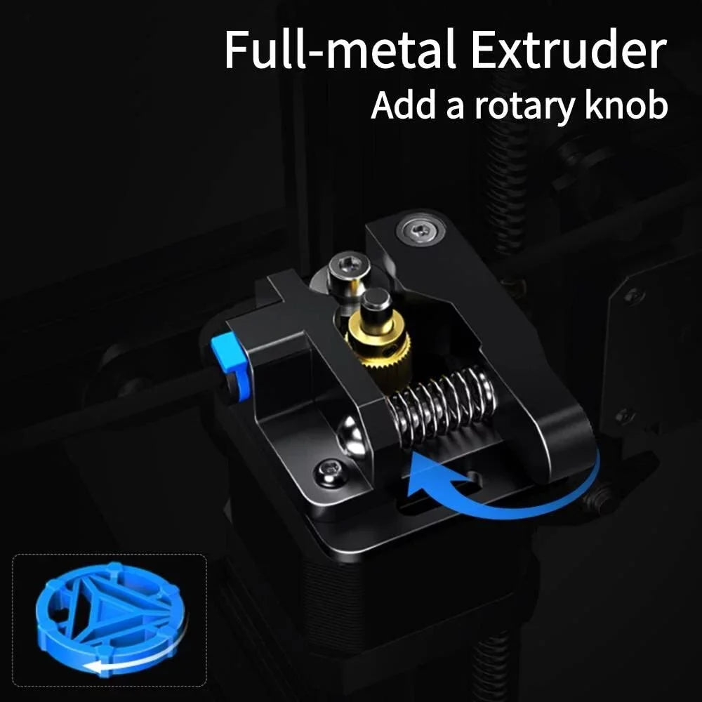 Official Creality Ender 3 V2 Neo 3D Printer with CR Touch Auto-Leveling Kit, Full-Metal Extruder, PC Spring Steel Platform, 95% Pre-Installed 3D Printers, 220220250mm