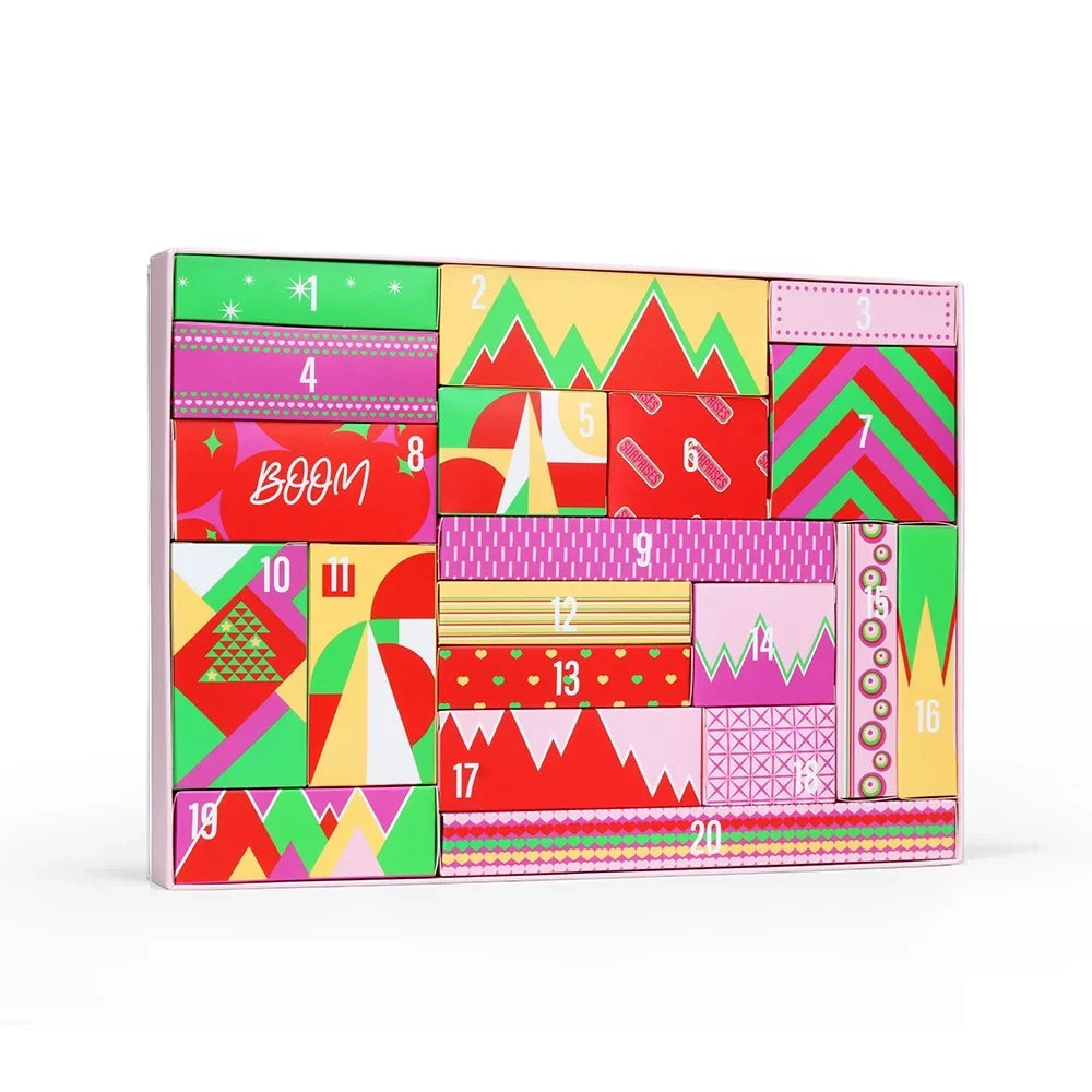 IKOMMI Valentine's Day gift Makeup Advent Calendar 2024 for Teens Girls Christmas Countdown Calendar Makeup Gift Set,Xmas Gift Box Calendar for Women Full Kit