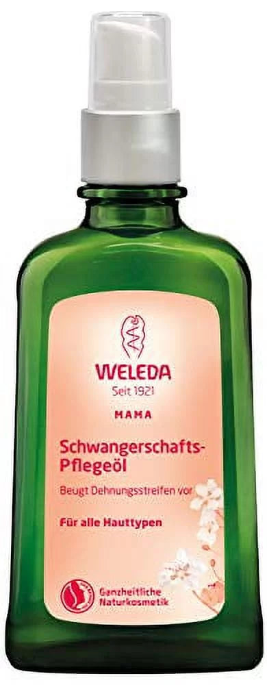 Weleda: Pregnancy Body Oil for Stretch Marks, 3.4 Fl. Oz (Pack of 1)