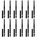 Pack of (12) Rimmel Exaggerate Waterproof Eye Definer Dark 0.009 Ounces
