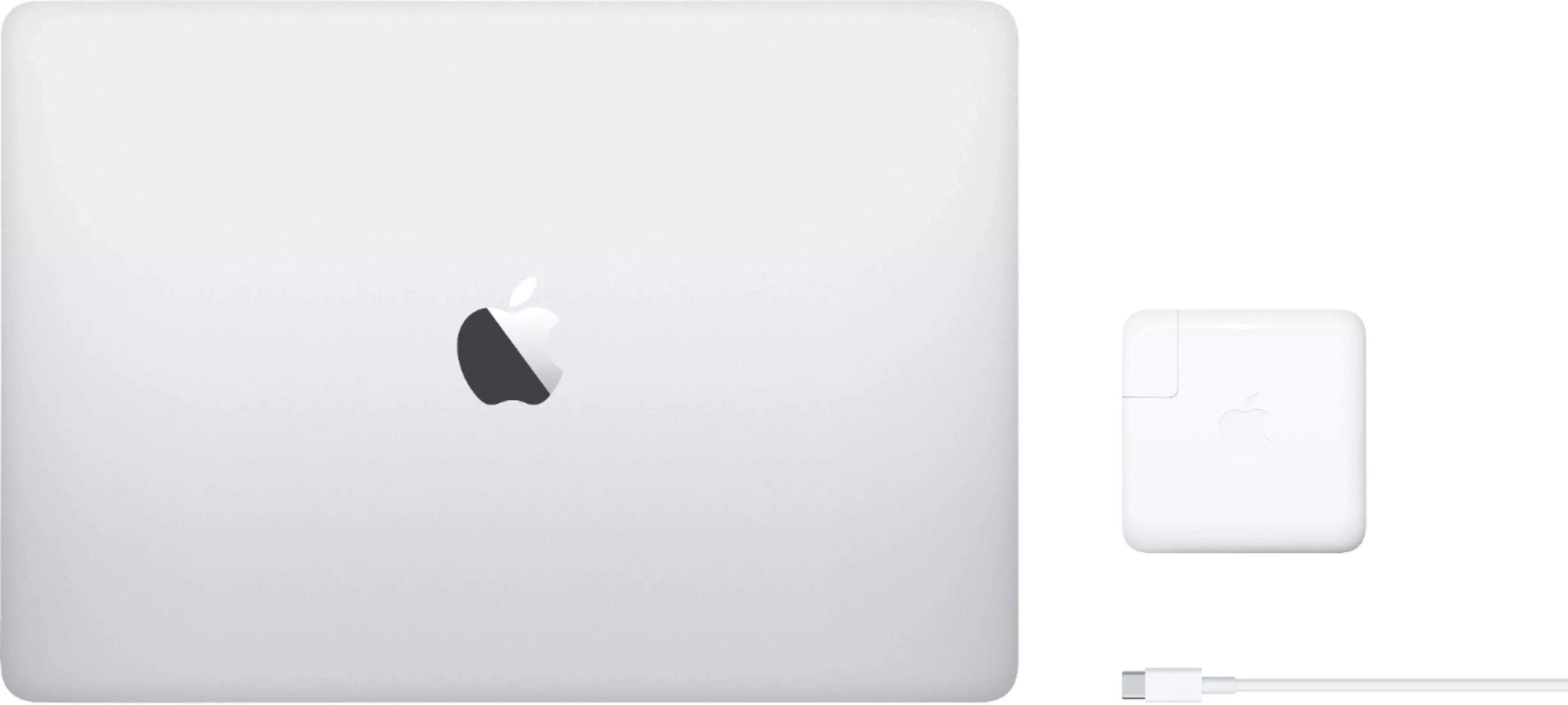 MacBook Pro 13-inch (i5 2.3GHz, 256GB SSD) (Mid 2018, MR9U2LL/A) - Silver Bundle with Ebony Zipper Sleeve + Laptop Starter Kit + Cleaning Kit (Refurbished)