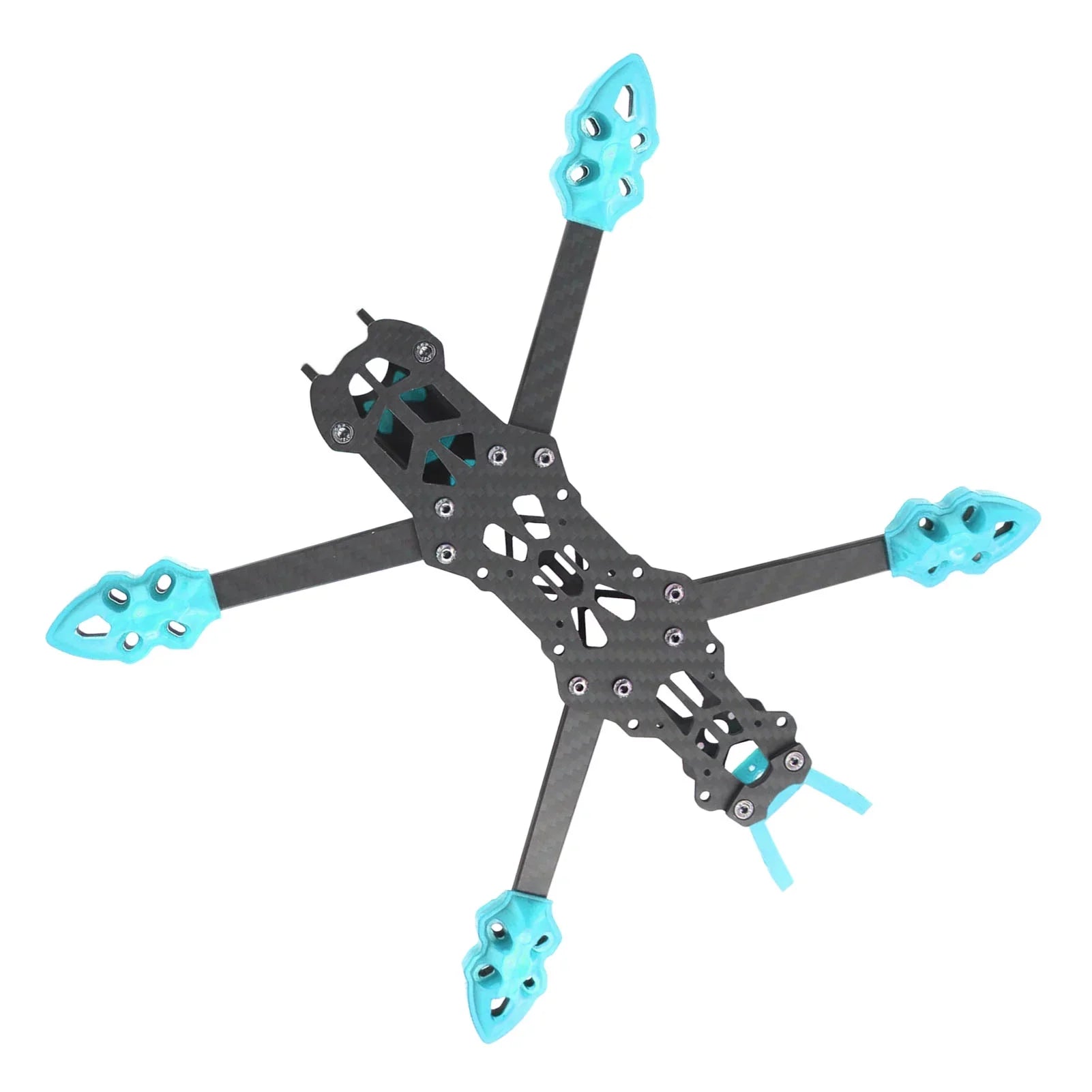 Goldmeet FPV Racing Drone Frame Professional 225mm Wheelbase Carbon Fiber Quadcopter Frame for RC Drone Accessories Blue