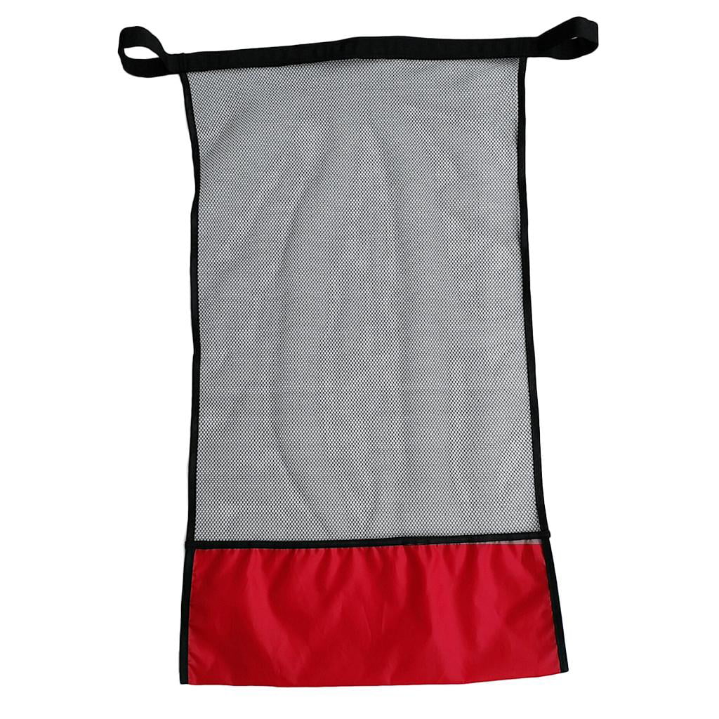 kesoto 6xFloating Pool Noodle Chair Net Mesh Float Swimming Seat Red