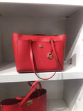 Michael Kors 35T1G5Mt7T Maisie Large Pebbled Leather 3-In-1 Tote Bag In Flame Multi