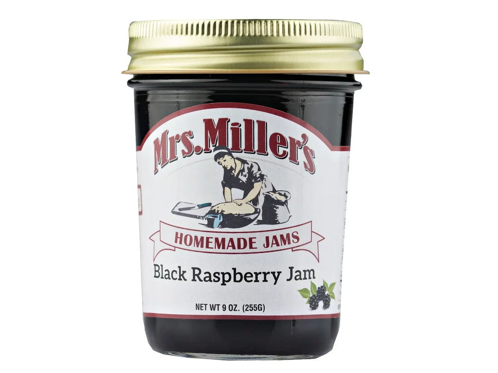 Mrs. Miller's Homemade Dark Raspberry Jam, 2-Pack 9 oz. Jars