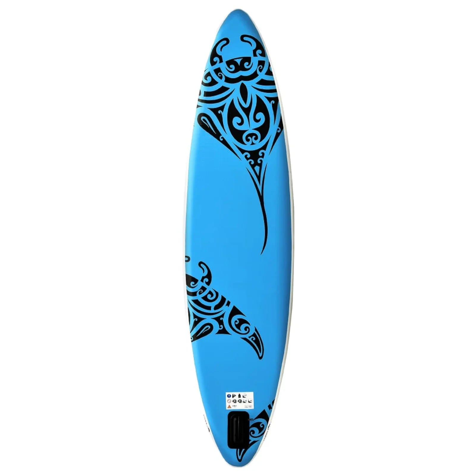 Inflatable Paddleboard Set 120.1"x29.9"x5.9" Blue