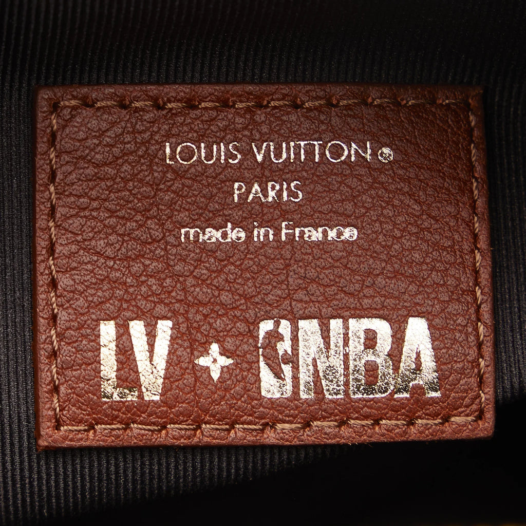 Pre-Owned Authenticated Louis Vuitton LV X NBA Ball In Basket Bag Calf Leather Brown Crossbody Bag Unisex (Like New)
