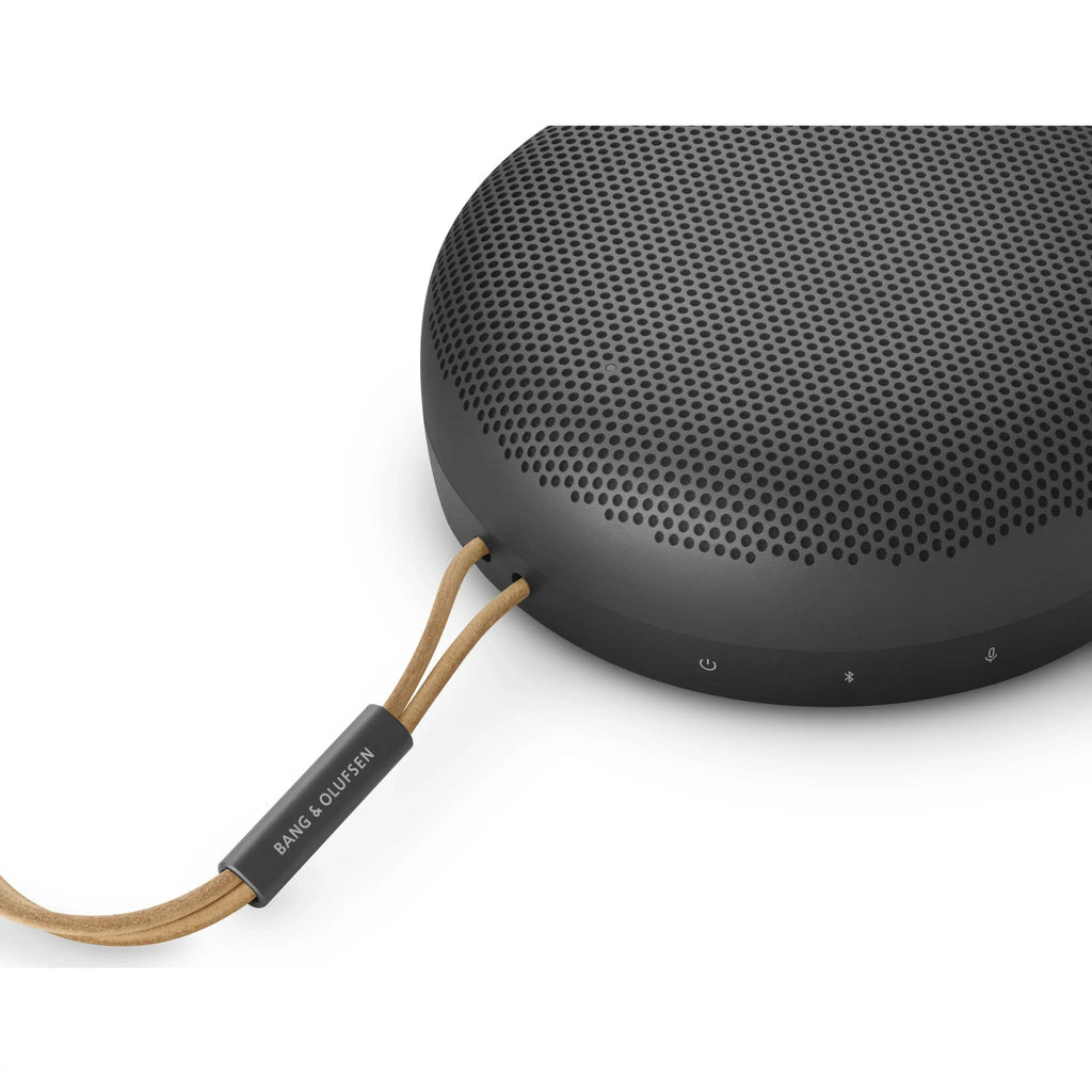 B&O BeoSound Portable Bluetooth Speaker, Jet Anthracite, A1 2nd Gen