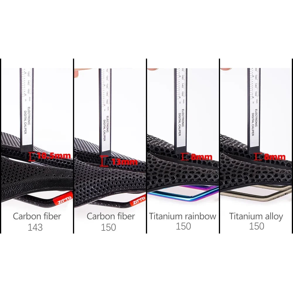3D Printed Saddle Comfortable Honeycomb Cycling Road Bike MTB Bike Seat Cushion