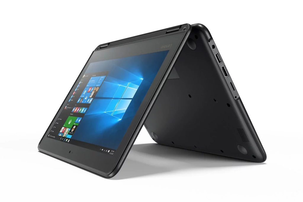 Restored 11.6" N23 Convertible Touchscreen Notebook, Celeron N3060, 1.6GHz, 4GB Memory, 32GB Storage, Windows 10 Pro, Dark (Refurbished)