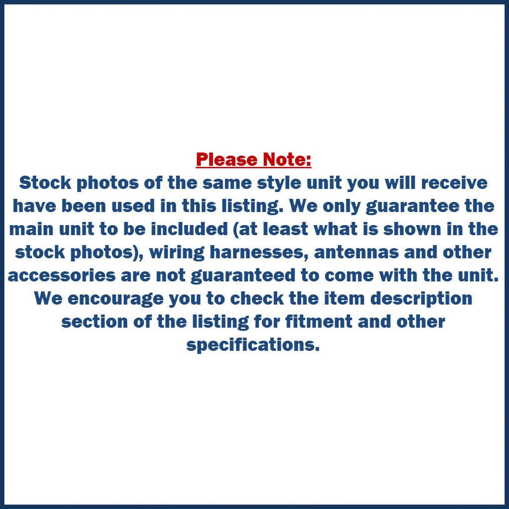 Pre-Owned 13 Ford Econoline E150 E250 E350 GPS Navigation Nav Radio OEM (LKQ~291942214) (Good)