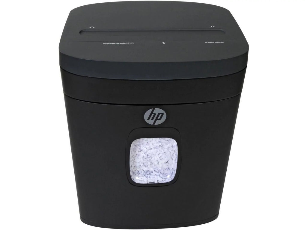 Royal MC145 Paper Shredder - Micro Cut - 14 Per Pass - for shredding Paper, Staples, Credit Card, Envelope - 8.75" Throat - 3 Minute Run Time - 40 Minute Cool Down Time - 5 gal Wastebin Capacity