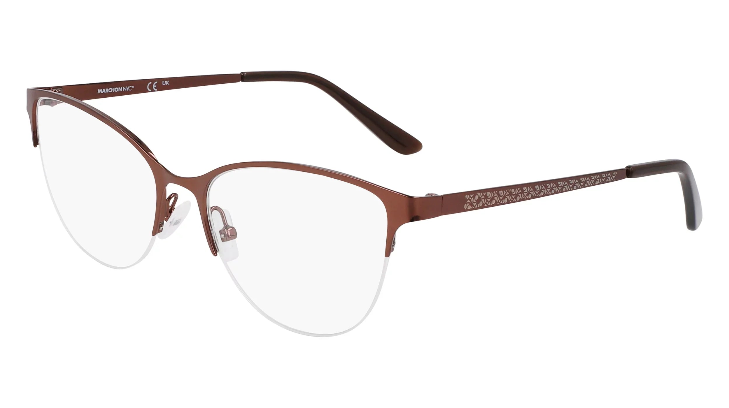 Eyeglasses MARCHON M- 4022 200 Shiny Brown
