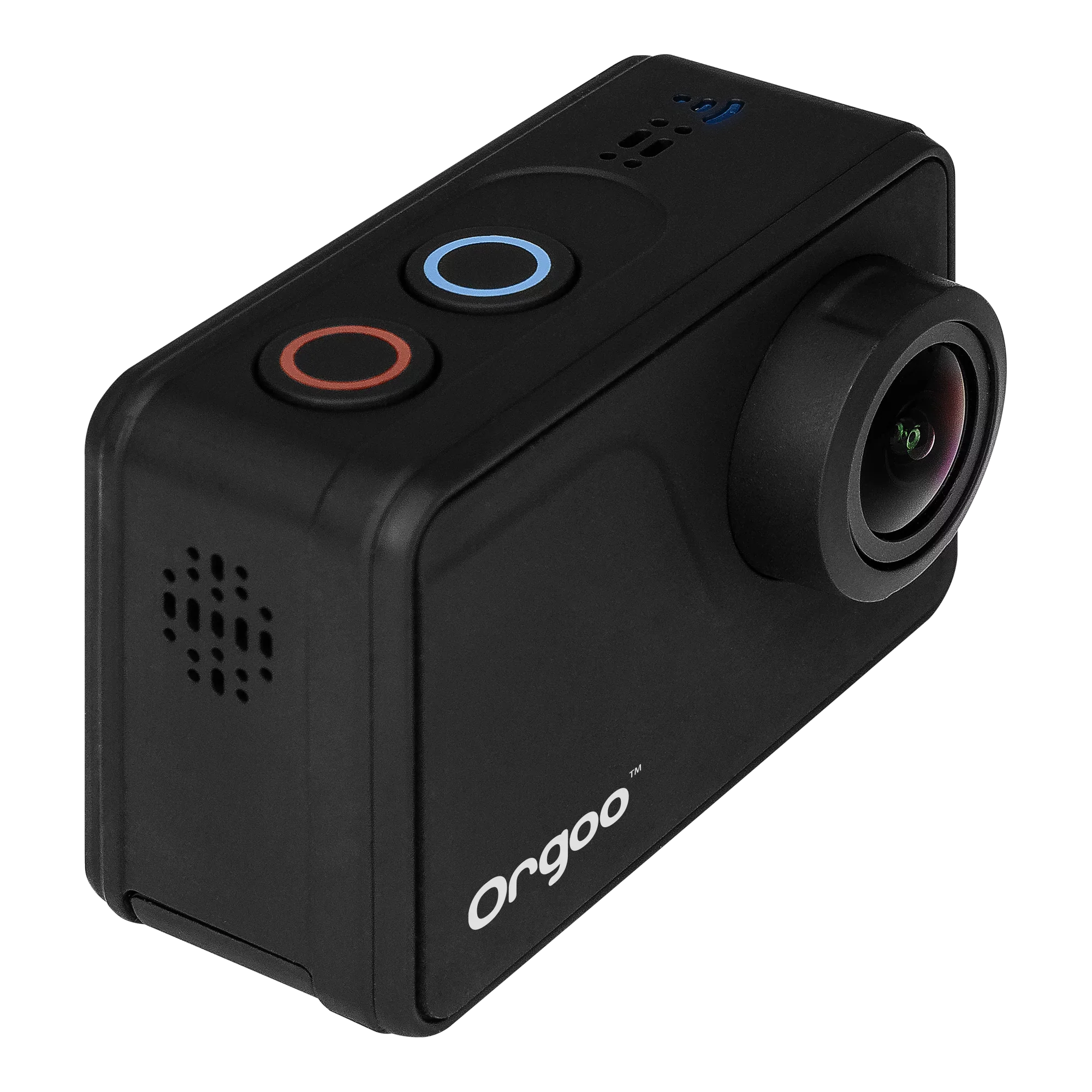 ORGOO OC1/BLK Swift 4K Action Camera Electronic Image Stabilization, Image Sensor, 2” IPS Touchscreen, Accessories (Ip68 Certified Waterproof Case, Wearable Remote, Mini Tripod, and More)