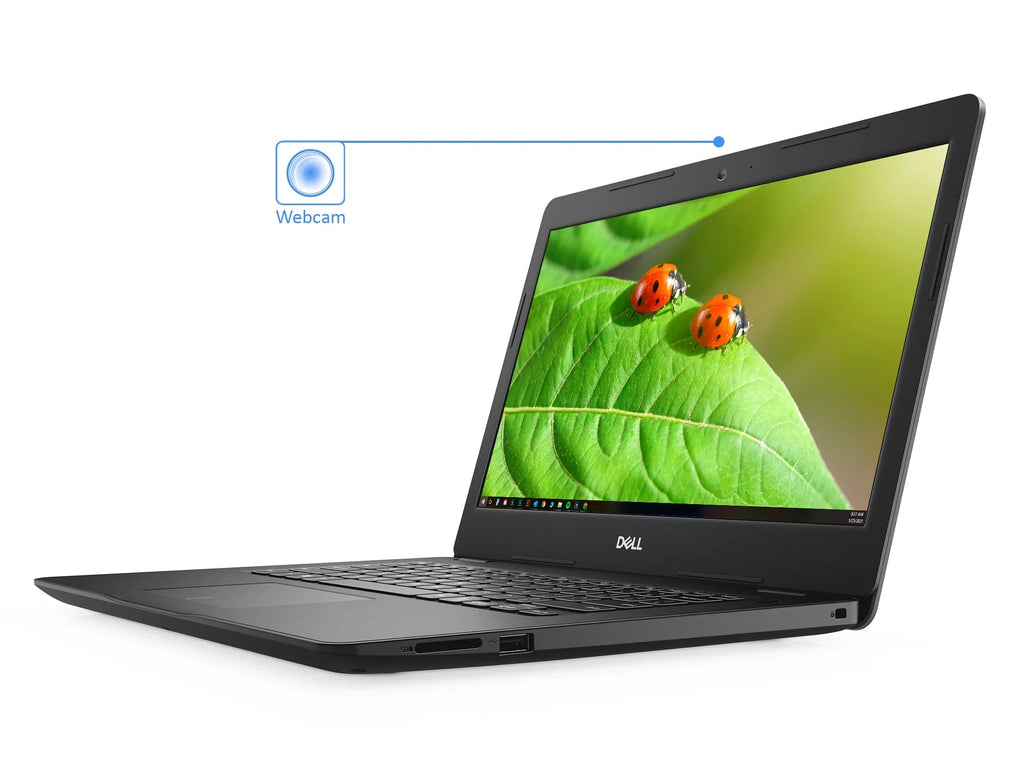 Inspiron 3493 Laptop, 14" FHD Display, Core i5-1035G4 Upto 3.7GHz, 16GB RAM, 1TB NVMe SSD, HDMI, Card Reader, Wi-Fi, Bluetooth, Windows 10 Pro