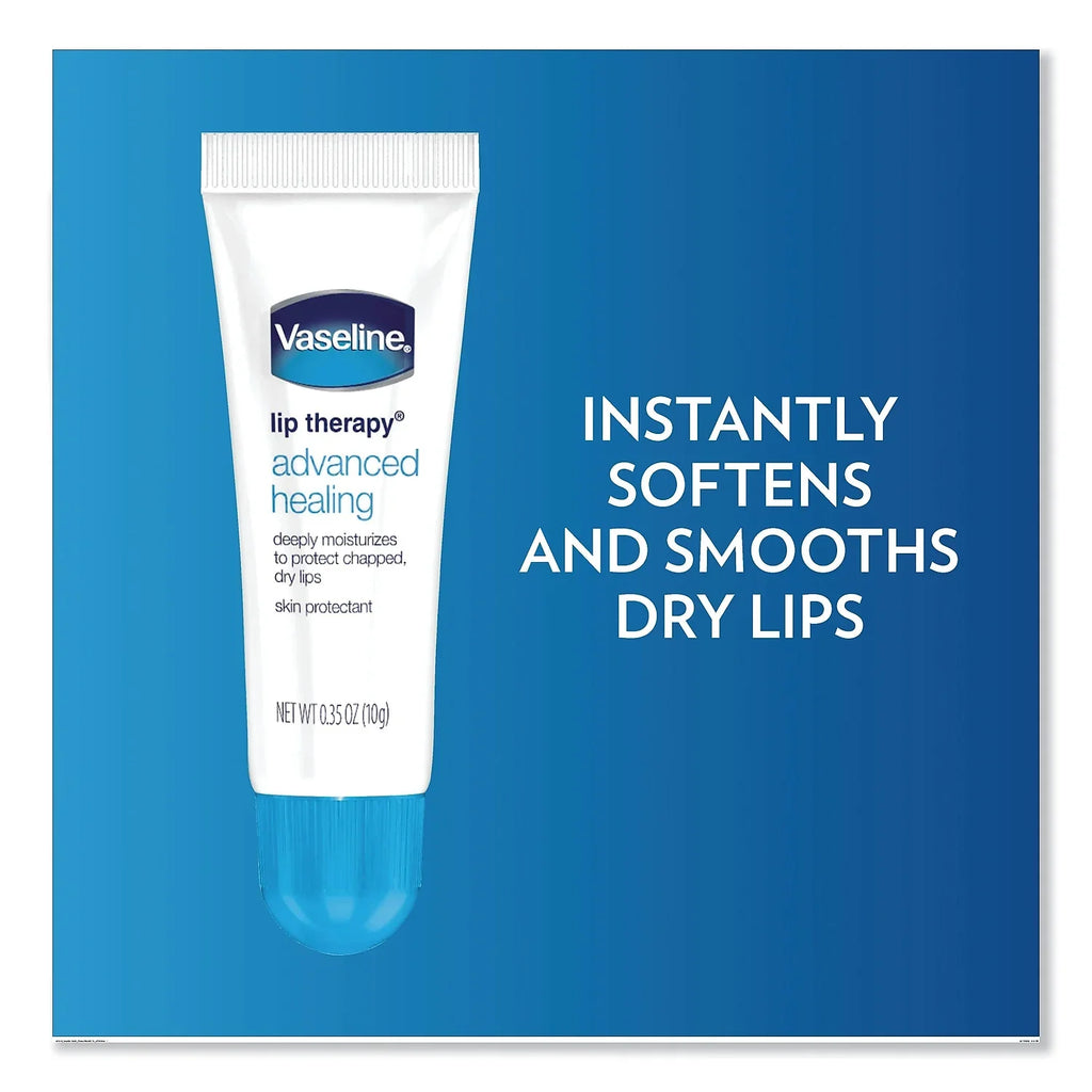 Vaseline Lip Therapy Advanced Lip Balm, Original, 0.35 oz, 72/Carton (75000CT)
