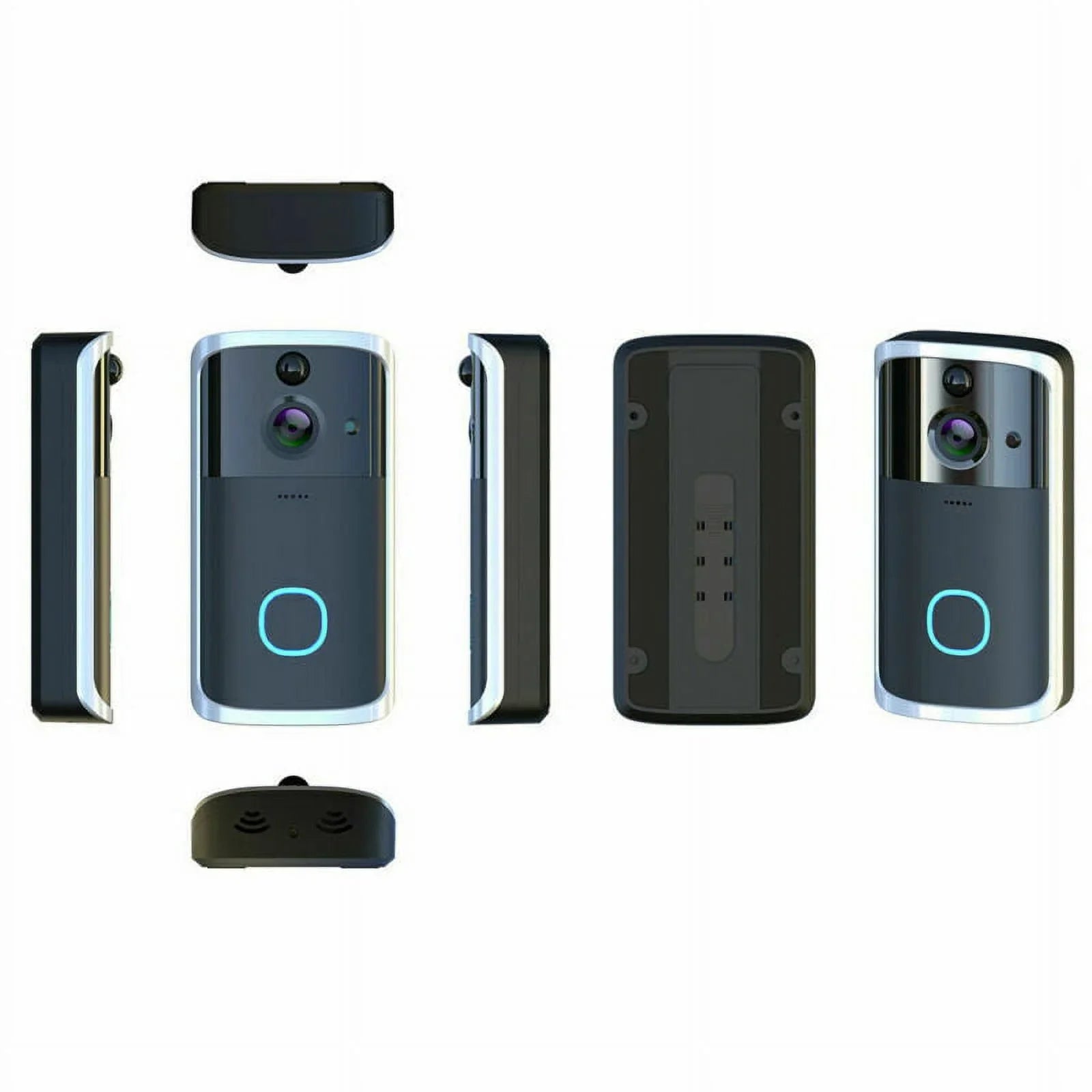 WiFi Visual Ring Smart Doorbell Smart Home Wireless Camera Video Door Bell Phone Intercom Homekit Security Automation Jet