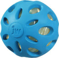 jw pet company crackle heads crackle ball dog toy, large, (2 pack)