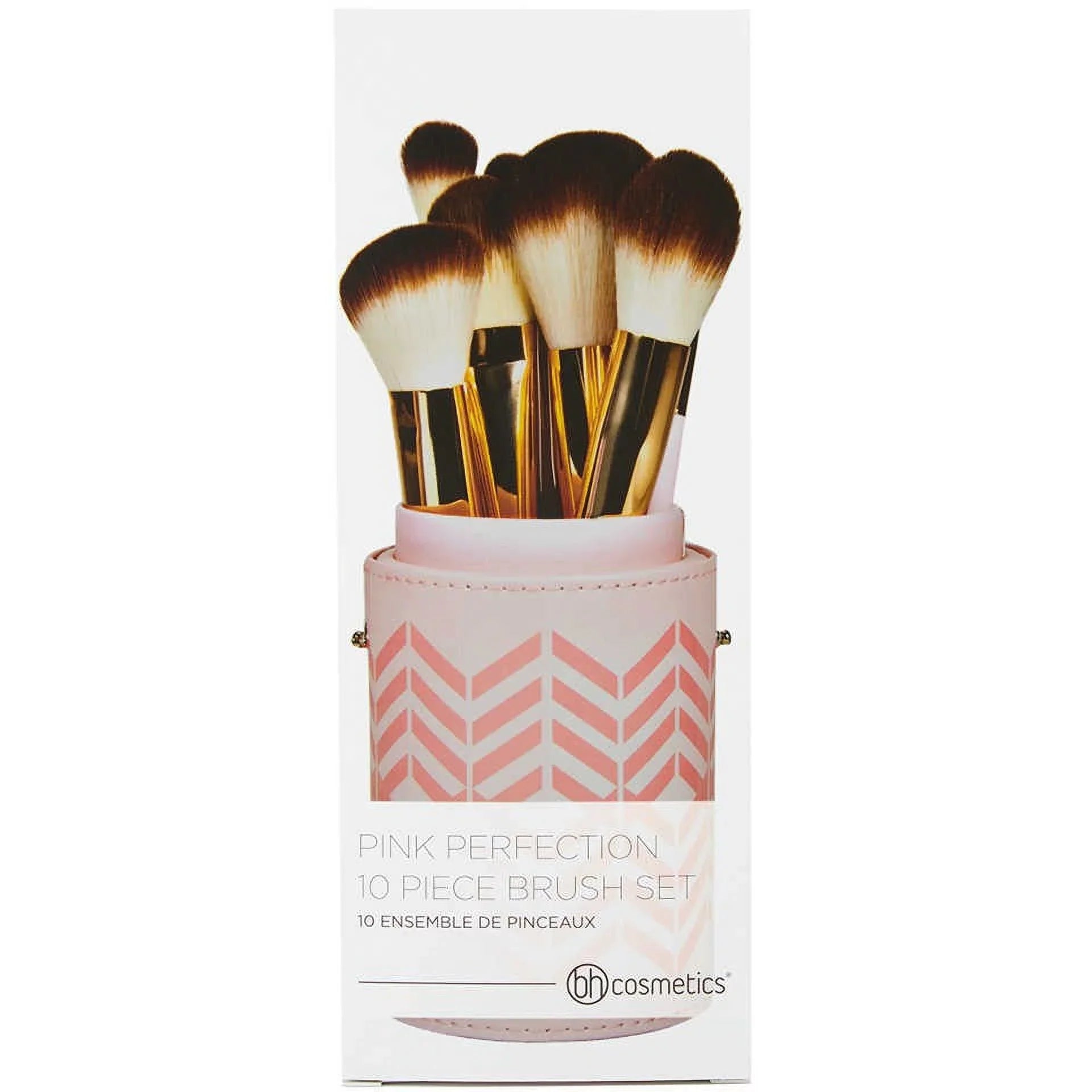 BH Cosmetics Pink Perfection 10 Piece Brush Set