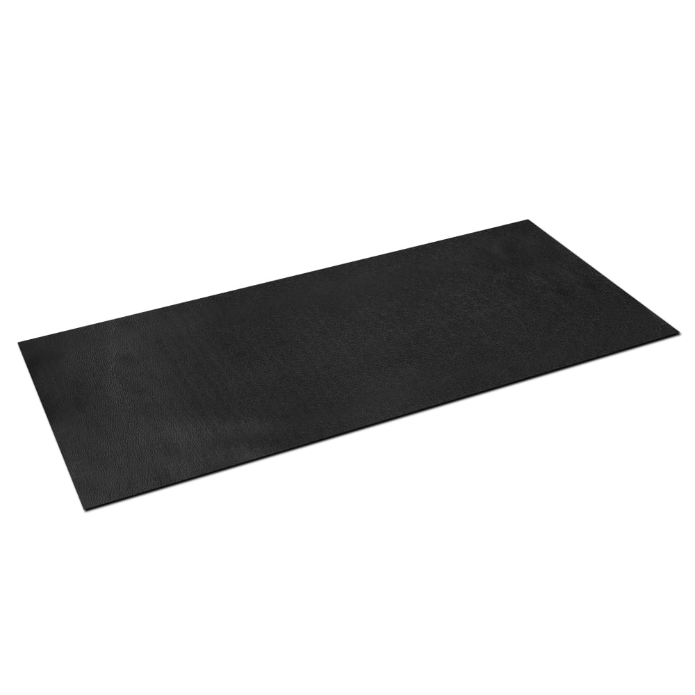Kmowoo Polyvinyl Chloride Sports Equipment Treadmill Mat 200*90*0.6cm Ebony