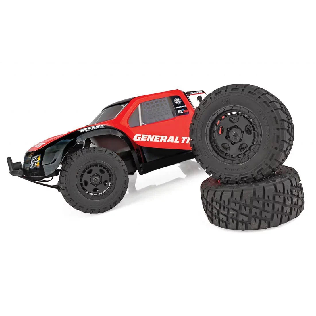 Team Associated 1/10 Pro4 SC10 4 Wheel Drive General Tire Short Course Truck RTR Ready to Run LiPo Combo ASC20531C Trucks Electric RTR 1/10 Off-Road