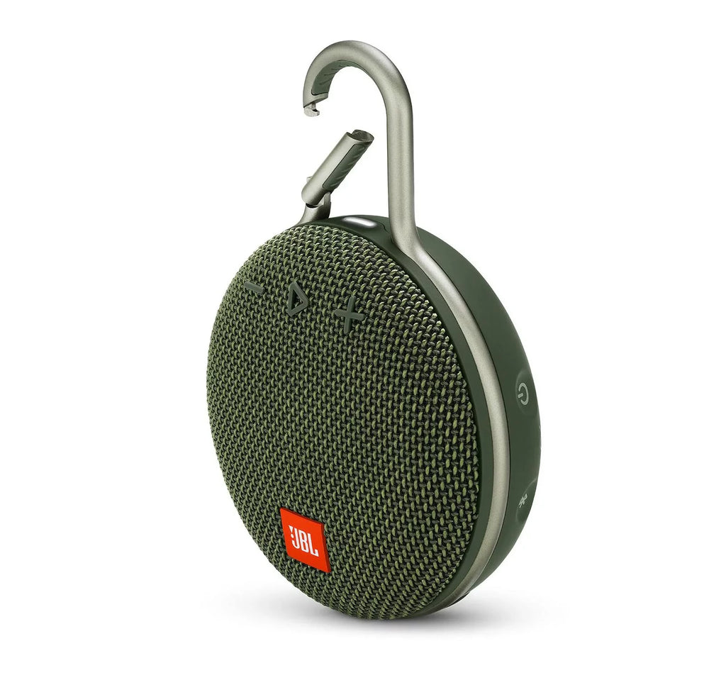 JBL Clip 3 Forest Bluetooth Speaker w/Anker 2 Ports Wall Charger