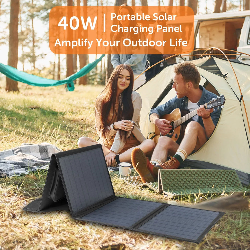 Alpha Digital Folding Solar Panel Charger