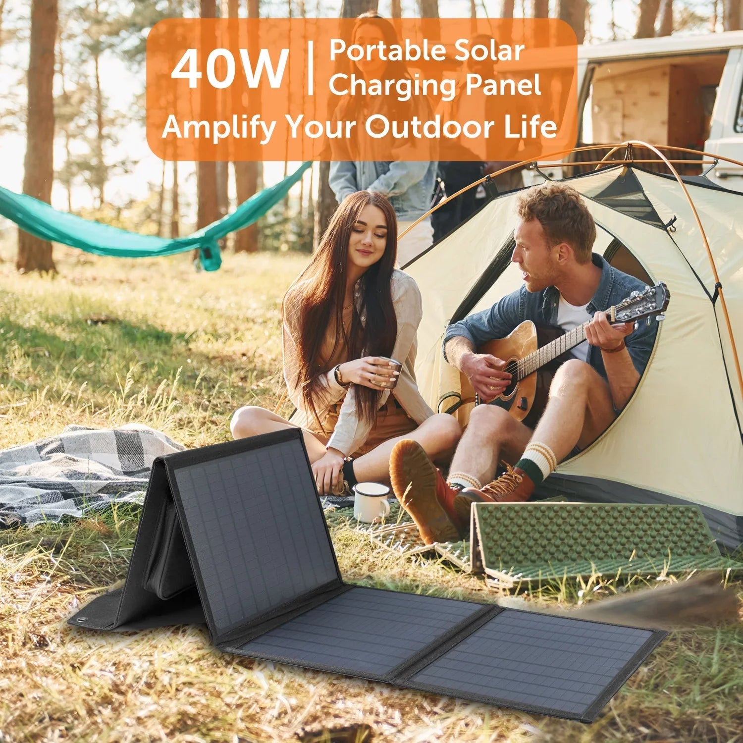 Alpha Digital Folding Solar Panel Charger