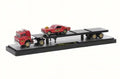 M2 Machines Auto Hauler 1966 Ford C-600 and 1966 Ford Mustang Fastback 2+2