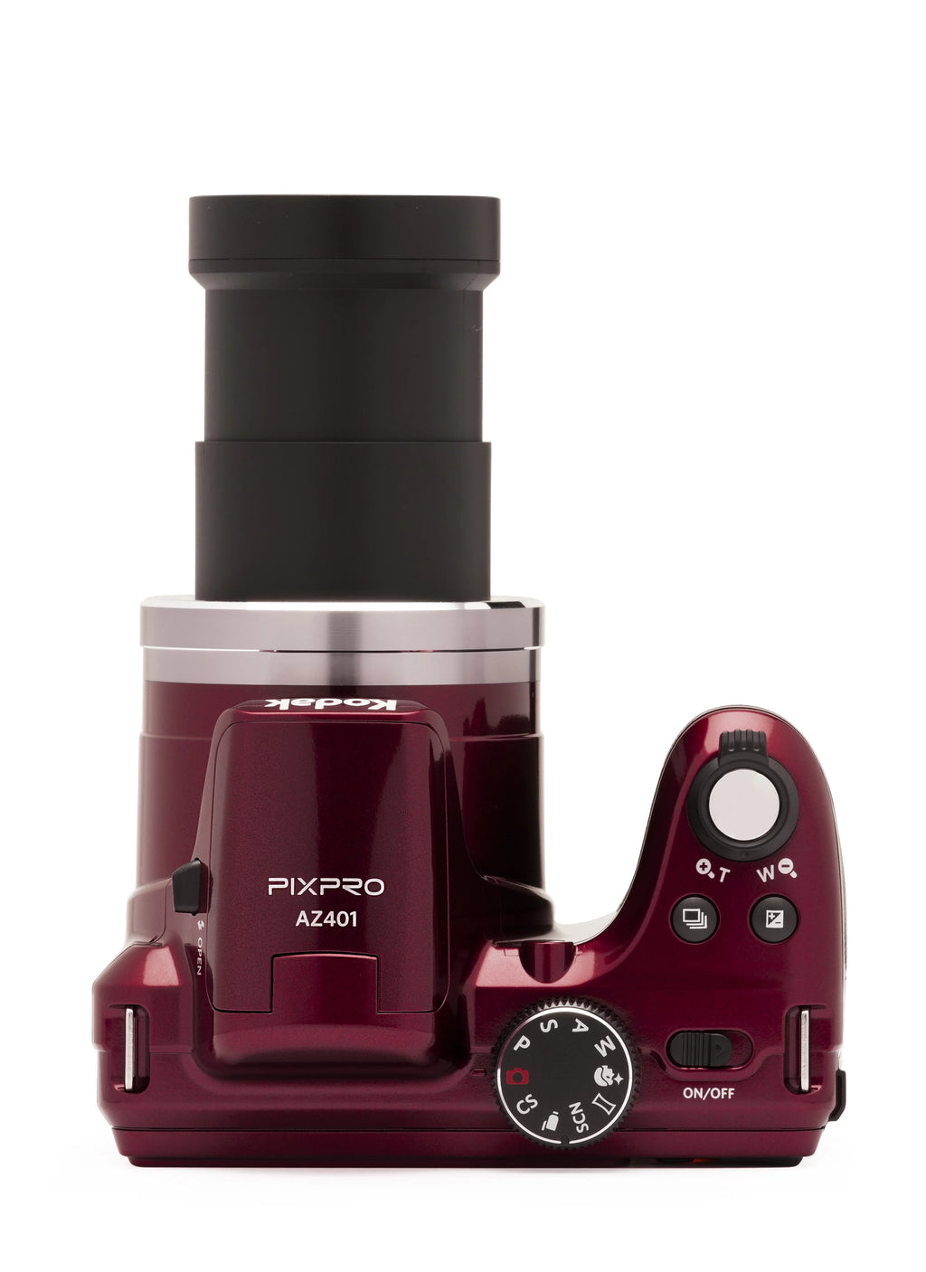 KODAK PIXPRO AZ401 Bridge Digital Camera - 16MP 40X Optical Zoom HD720p video (Red)