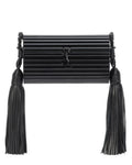 Saint Laurent Ebony Plexiglass Minaudiere Opium Box Bag 5173900
