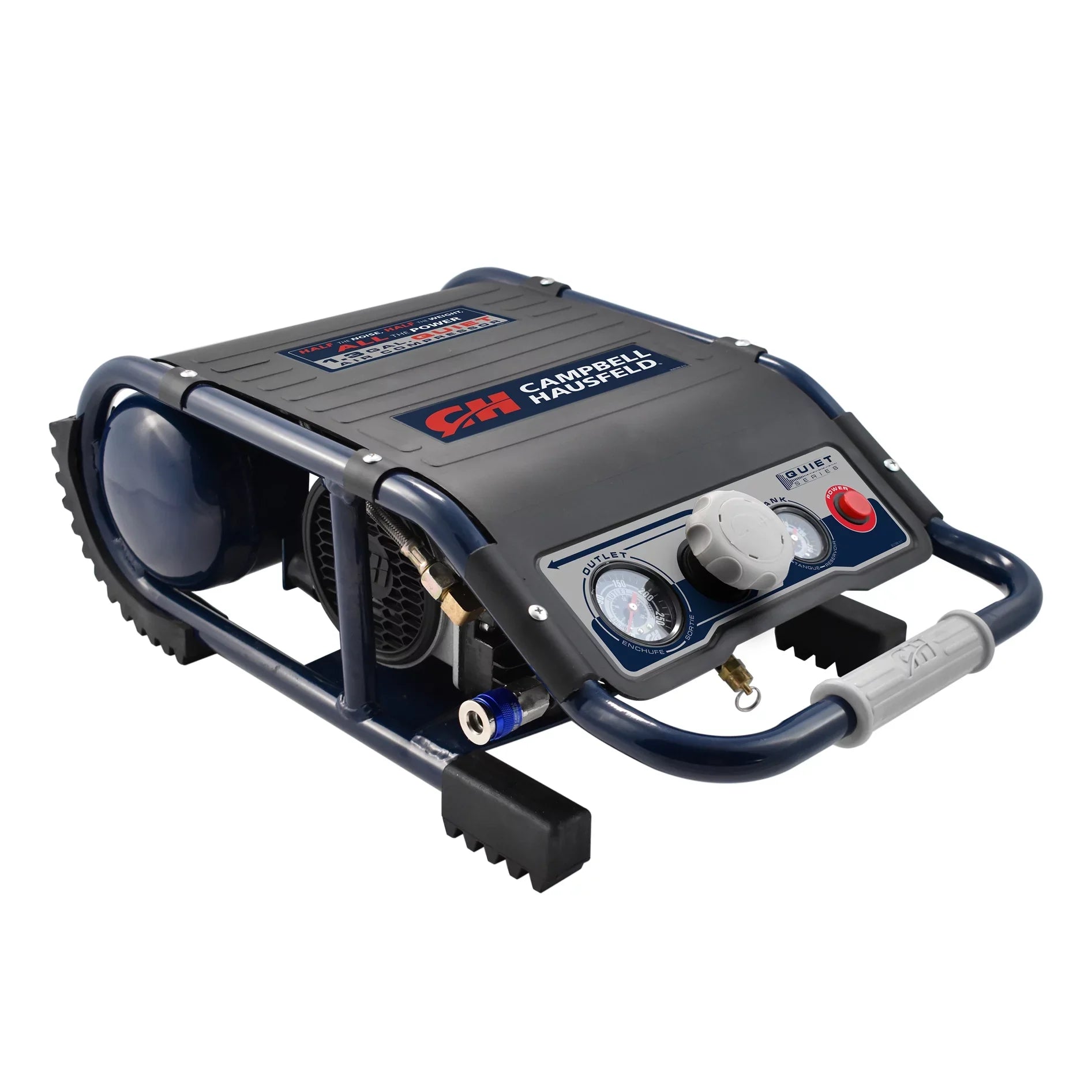 Campbell Hausfeld 1.3 Gallon Quiet Slim Air Compressor (DC010500)