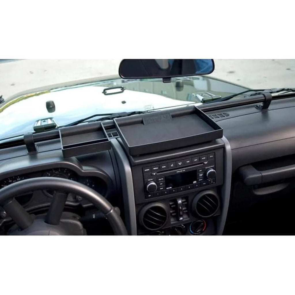 Rugged Ridge by RealTruck | Dash Organizer Tray | 13551.10 | Compatible with 2007-2010 Jeep Wrangler JK